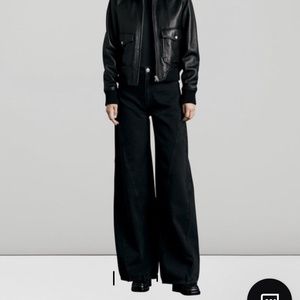 Rag & Bone Sofie Splice Black Jeans SS 28